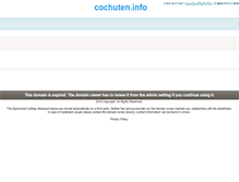 Tablet Screenshot of cochuten.info